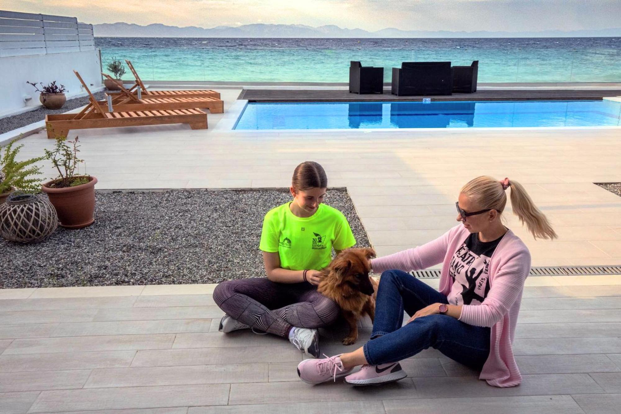 Vaso Beach Front Villa Jalisos Zewnętrze zdjęcie